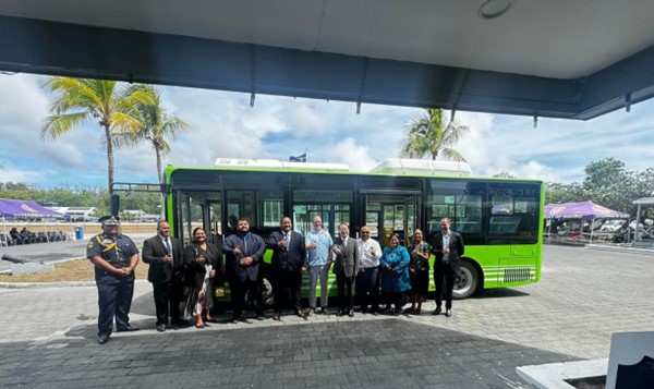 Bus with people